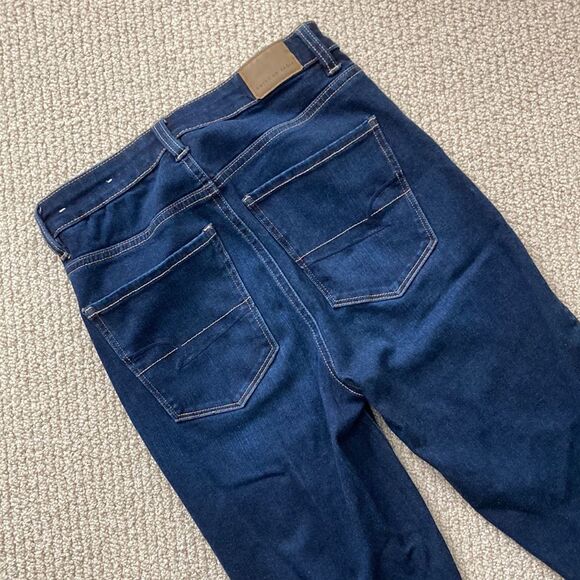 NEW American Eagle Highest Rise Jegging 360 Stretch Dark Wash Size 2 Pants NWOT - Picture 10 of 11
